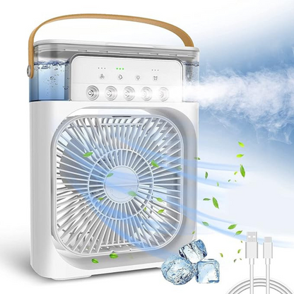 AIR COOLER© 3 en 1 | Ventilador Portátil con Humidificador