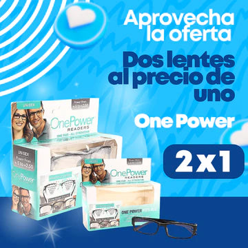 Lente Óptico Multifocal (+5 a 2.50) HD⚡OFERTA 2x1